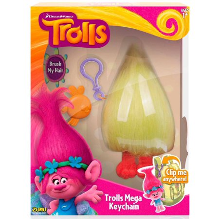 Trolls- Large Plush Clip Fuzzbert - Walmart.com