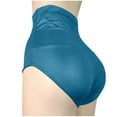 thumbnail image 4 of Pantalones de poliéster para mujer, de cintura alta, moldeadores y levantadores de cadera, de color liso y talla grande., 4 of 5