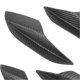 thumbnail image 3 of Bumper Fin Car Front Bumper Side Splitter Canards Lip Spoiler Deflector Replacement for Mitsubishi Carbon Fiber, 3 of 5
