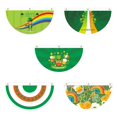 thumbnail image 3 of St Patrick Jour Fan Flag Polyester Vert 90 * 45 Cm de Haute Qualité Durable Plié, 3 of 5