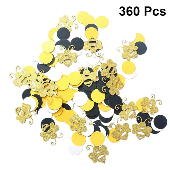 CTIRCHIU Cartoon Bee Paper Confetti Scatter Decoration for Wedding Party Assorted Colors 1 Set