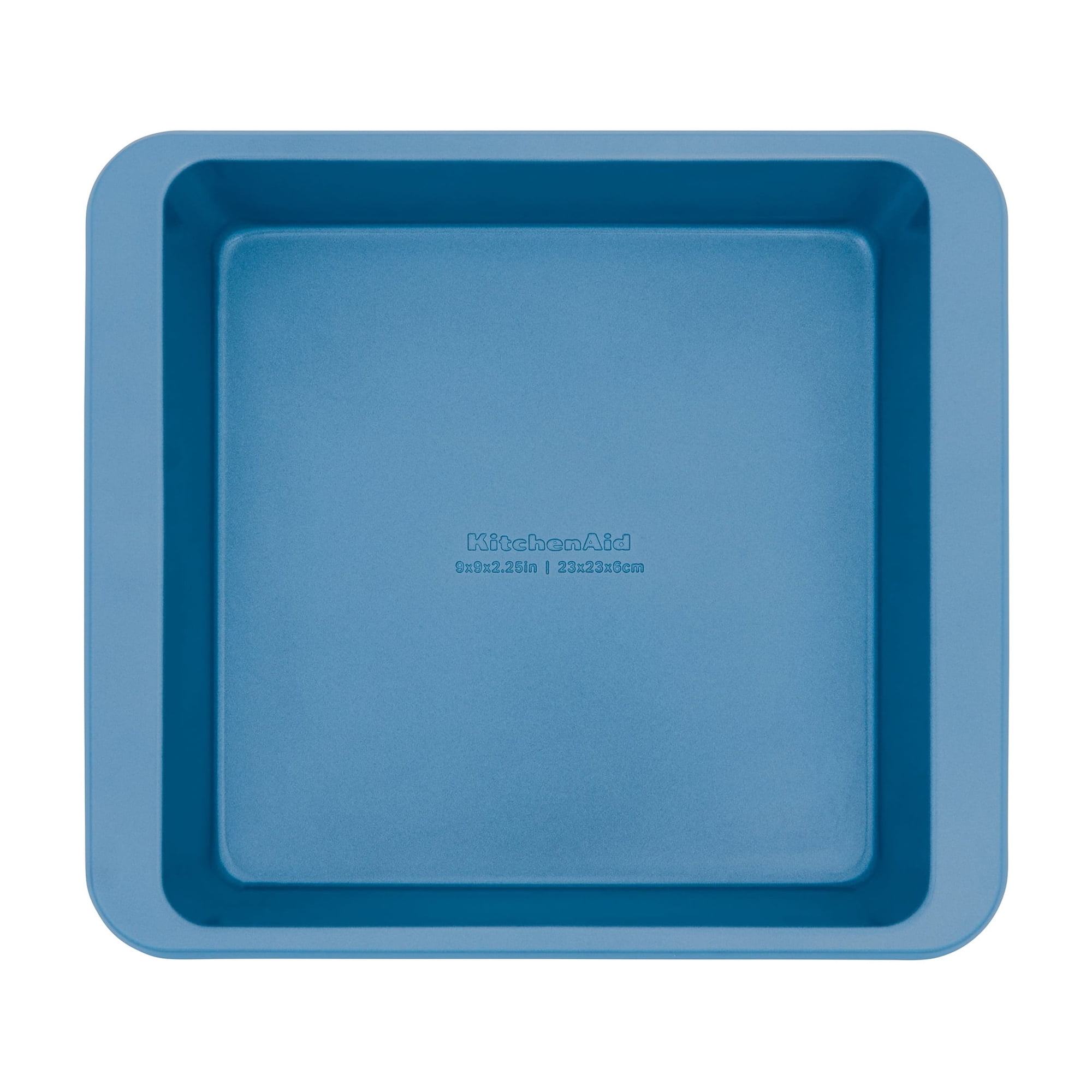 KitchenAid Aluminized Steel Nonstick 9-inch Square Cake Pan and Baking Dish, Blue Velvet