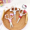 thumbnail image 4 of Sanrio Hello Kitty Hand Made Scissors Kawaii Kt Cat Art Scissors Kid Stationery School Office Supplies Girls Gifts FJH, 4 of 7