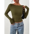 thumbnail image 2 of Remera PRETTYGARDEN Otoño 2025 con Frunces y Cuello Barco XL, 2 of 9