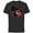 Black, variant on Marvel Daredevil Super Hero Comic Art Face in DD Symbol - Short Sleeve Cotton T-Shirt for Adults - Customized-Black