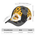 thumbnail image 2 of Fotbe Bee Gnome With Sunflower Gorro Clásico de Béisbol, Gorra Ajustable con Broche Snapback, Gorro de Exterior de Algodón Suave, 2 of 6