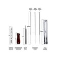 thumbnail image 6 of Labakihah Sharpening Kit File Saw Guide Tool 1 Chainsaw Set Chainsaw Bar Set Chain File Tools & Home Improvement Chain Grinder Chain Sharpener, 6 of 6