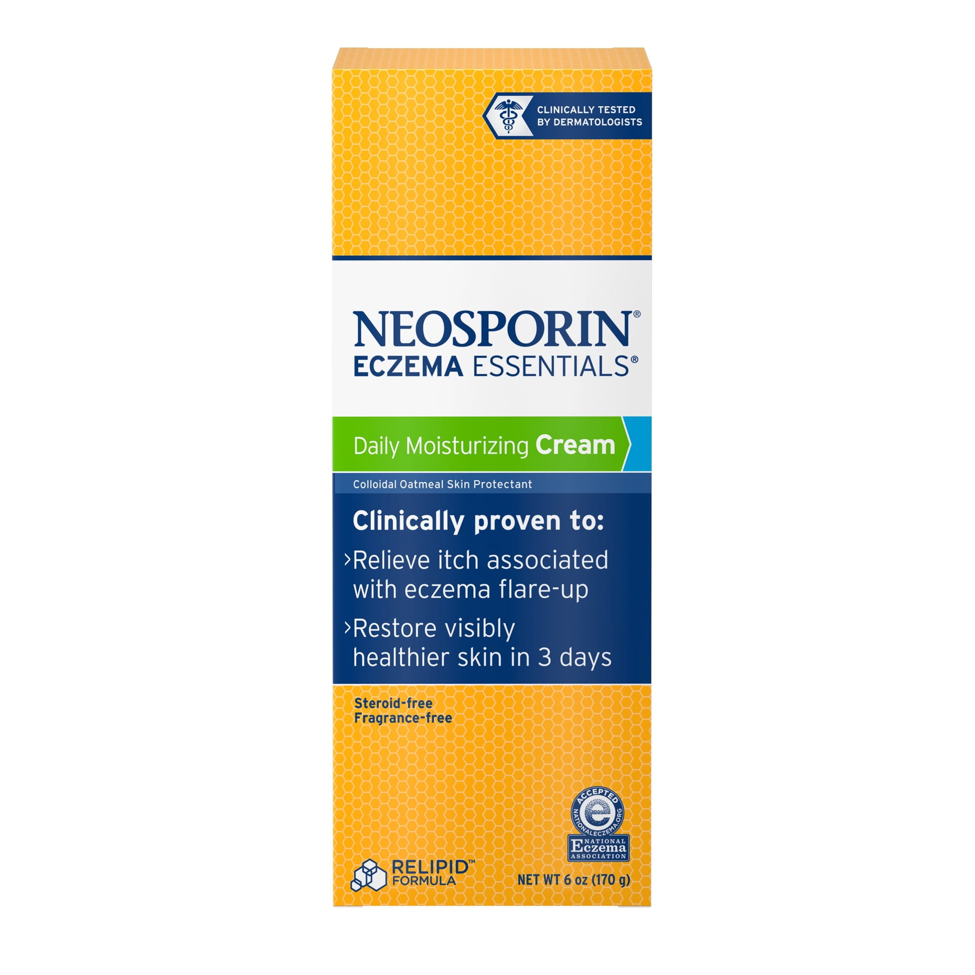 Neosporin Eczema Essentials Daily Moisturizing Cream, 6 Oz