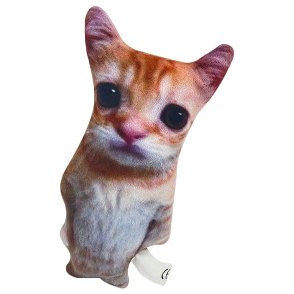 El Gato Plush Pillow Stuffed Toy Plush Soft Huggables Cushions for Comfort Decoration Doll Stuffed Toy