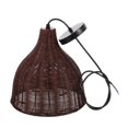thumbnail image 4 of GOOHOCHY Rattan Woven Lampshade Ceiling Light Cover Vintage Design for Dining Room Kitchen Bedroom, 4 of 8