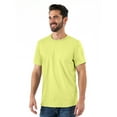 thumbnail image 2 of Brahma Men's Pocket T-Shirts Moisture-Wicking Short Sleeve Work Shirt, Yellow/Yellow, 2-Pack, 2 of 8