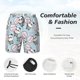 thumbnail image 3 of Balery Cute Panda Bear Bañador para hombre, shorts de playa de secado rápido con entrepierna y forro de compresión-3X-Large, 3 of 6