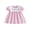 Pink-Big Sister, variant on Toddler Baby Girl Summer Striped Dress Little Baby Girl Silly Goose Big Sister Outfit 12 18 24 Months 2 3 4 5 Years Scalloped Collar Puff Short Sleeve Silly Goose Floral Embroidery Dress