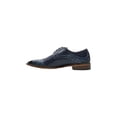 thumbnail image 6 of 25630-400 Stacy Adams Tedesco Cap Toe Oxford Lizard Leather Dress Shoes Blue, 6 of 8