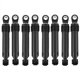 thumbnail image 1 of 8 Piezas 100N para Amortiguador de Lavadora LG Pieza de Carga Frontal de Arandela Cascara de Plastico Negro Accesorios, 1 of 5