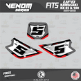thumbnail image 4 of Kalair GFX Graphics Kit for Kawasaki KX100 UFO RESTYLE (2001-2013) Venom Series, 4 of 5