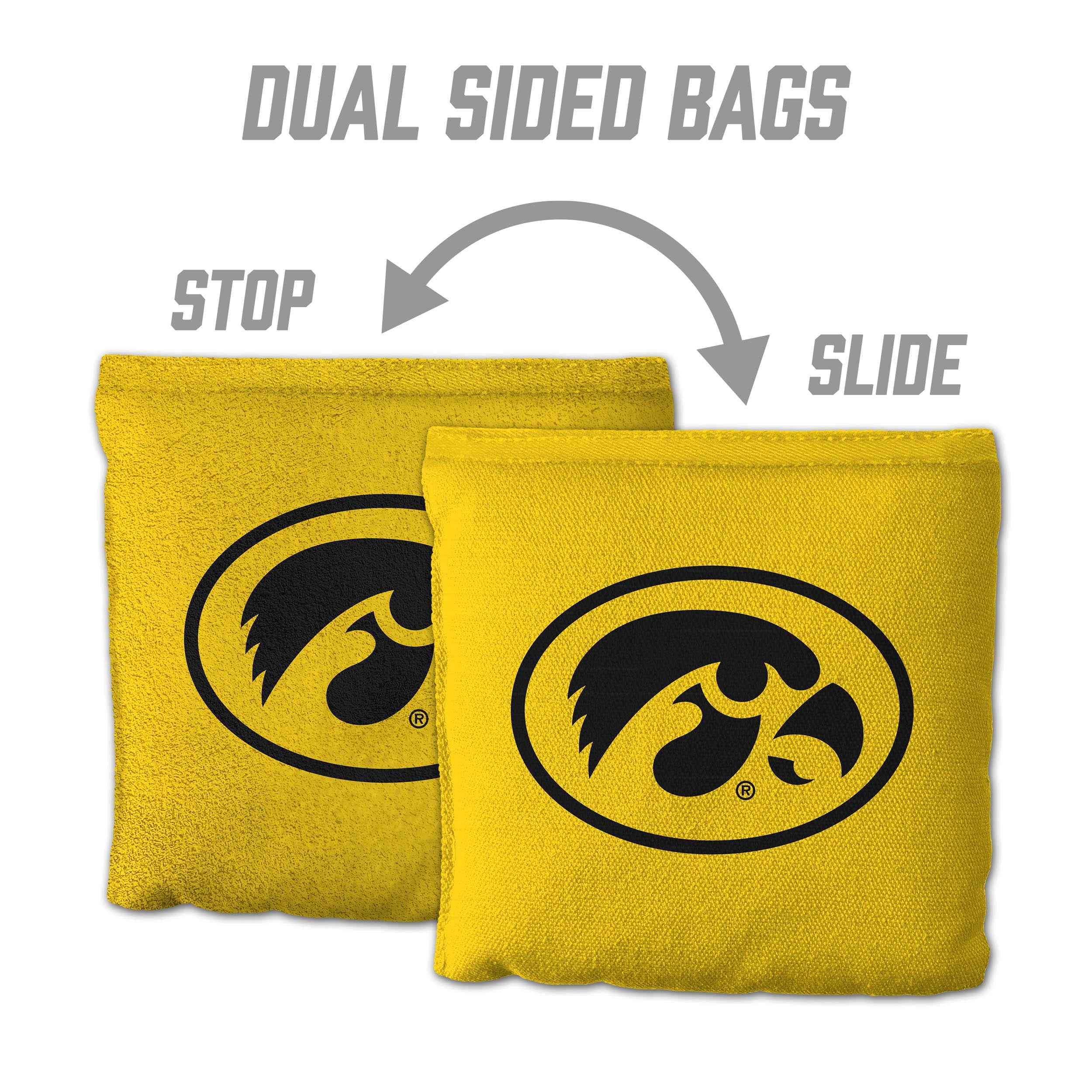 Iowa Hawkeyes 8pk Licensed Cornhole Bags