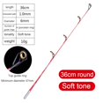 thumbnail image 3 of 5 uds caña de pescar punta redonda aparejos de pesca de sección corta (tono suave de 36cm) Likrtyny Para estrenar, 3 of 8