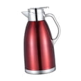 thumbnail image 2 of simhoa Stainless Steel Thermal Insulated Kettle 2.3L Tea Pot for Cafe Home Beverage red, 2 of 8
