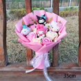 thumbnail image 3 of Ramo de peluche de dibujos animados de Hello Kitty, flores de jabón de anime, muñeca, decoración para el hogar, boda, regalo de Navidad y San Valentín, 3 of 5