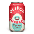 thumbnail image 2 of (12 pack) OLIPOP Prebiotic Soda, Vintage Cola, 12 fl oz, Pantry Packs, 2 of 12