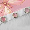 thumbnail image 4 of Castle Fairy Flying Butterflies Blackout Curtains Set of 2 (52x84 Each) for Female Men,Gradient Marble Window Curtains,Abstract Marbling Watercolor Curtains and Drapes,Luxury Bedroom Decor, 4 of 6