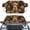 Highland Cattle Sunflower, variant on Xoenoiee Christmas Snowmman Candy Bell Bow Print Car Windshield Snow Cover, Christmas Decoration Weatherproof Winter Accessories for Ice & Sleet Winter, Sun, Frost, Universal Fits for Truck SUV Van