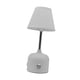 thumbnail image 2 of Lámpara de mesa táctil decorativa para mesita de noche, para sala de estar, baño y dormitorio. Base blanca, 2 of 9
