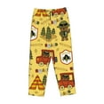 thumbnail image 4 of Goofa Forest Guard Printed Soft Pajama Pants for Women, Wide Leg Comfy Casual Lounge Yoga Pants-XX-Large, 4 of 9
