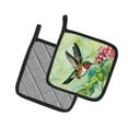 thumbnail image 2 of Carolines Treasures DAC7433PTHD 7.5 x 7.5 in. Rubythroated Hummingbird Pot Holders - Set of 2, 2 of 7