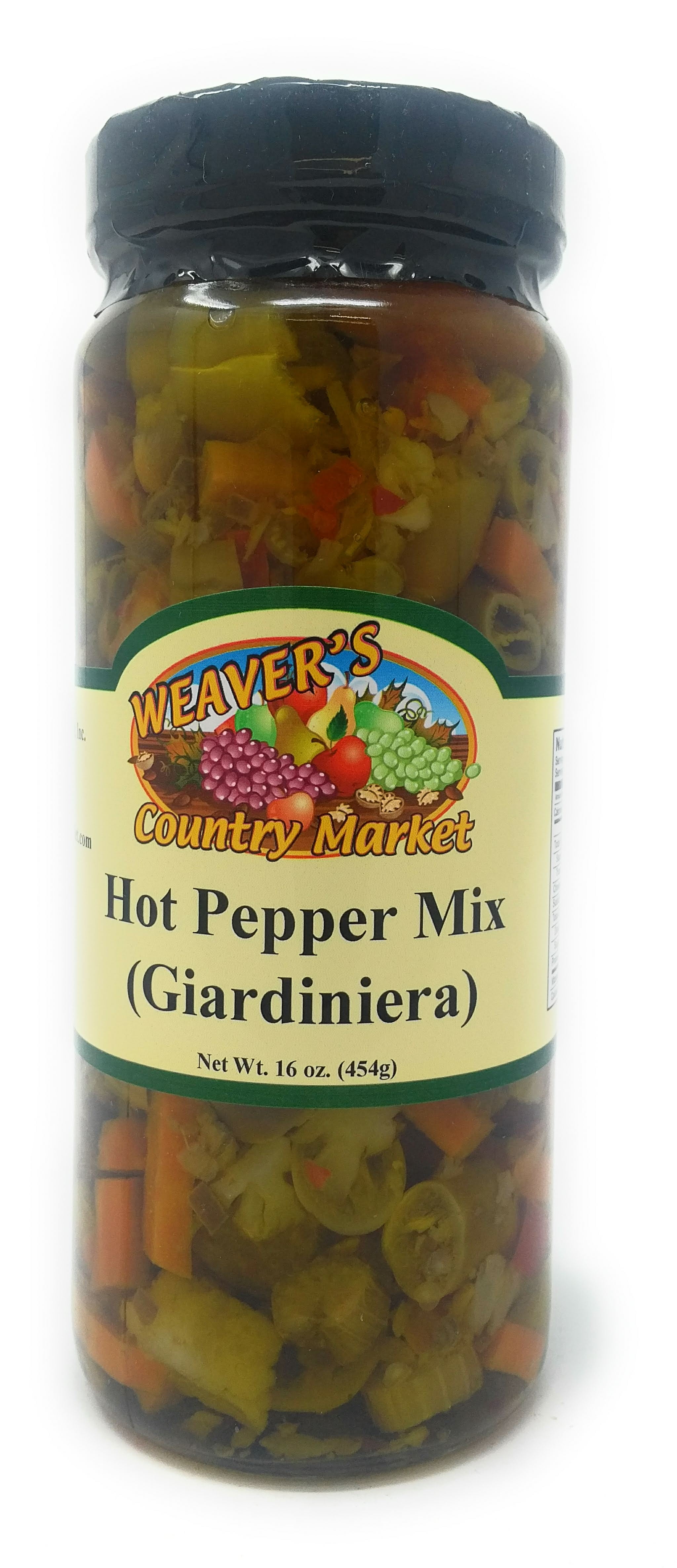 Weaver's Country Market Hot Pepper Mix (Giardiniera)
