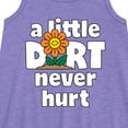 thumbnail image 2 of Instant Message - A Little Dirt Never Hurt Graphic Sleeveless Aline Dress, 2 of 5