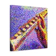 thumbnail image 2 of Flute in Pointillism - Canvas, 2 of 10