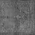 thumbnail image 1 of Ahgly Company Indoor Square Oriental Gray Traditional Area Rugs, 6' Square, 1 of 1