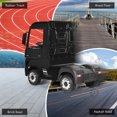 thumbnail image 4 of Costway 12V Mercedes Benz Actros Electric Kids Ride on Truck w/Remote Control&MP3 Black, 4 of 9