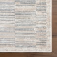 thumbnail image 4 of nuLOOM Nidhi Traditional Striped Area Rug, 9' x 12', Nidhi Grey, 4 of 9
