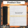 thumbnail image 2 of 2 Rolls Deco Mesh Ribbon 10 Inch x 10 Yards Black Plastic Decorative Wreath Mesh Ribbon Roll for Front Door Wreath Swags Wedding Christmas Tree Party Decorating Supplies, 2 of 9