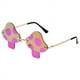 thumbnail image 1 of Gafas de sol con forma de hongo y película de color, sin marco, de moda, con forma de bola y forma cóncava, 1 of 3