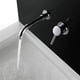 thumbnail image 1 of Grifo monomando para lavabo de baño con 2 orificios montado en la pared, 1 of 5