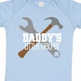 thumbnail image 4 of Inktastic Daddy's Little Helper Tool Set Boys Baby Bodysuit, 4 of 5