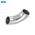 thumbnail image 3 of Uxcell 5/8 Inch OD 304 Stainless Steel Butt, 3 Pack 90 Degree Elbow Pipe Fitting Bend Welding for Stair Handrail, 3 of 7