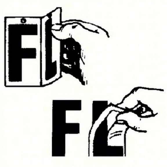 Seachoice 3" Solid Self-Aligning 6 Number Stickers White 10/Pk 50-77861