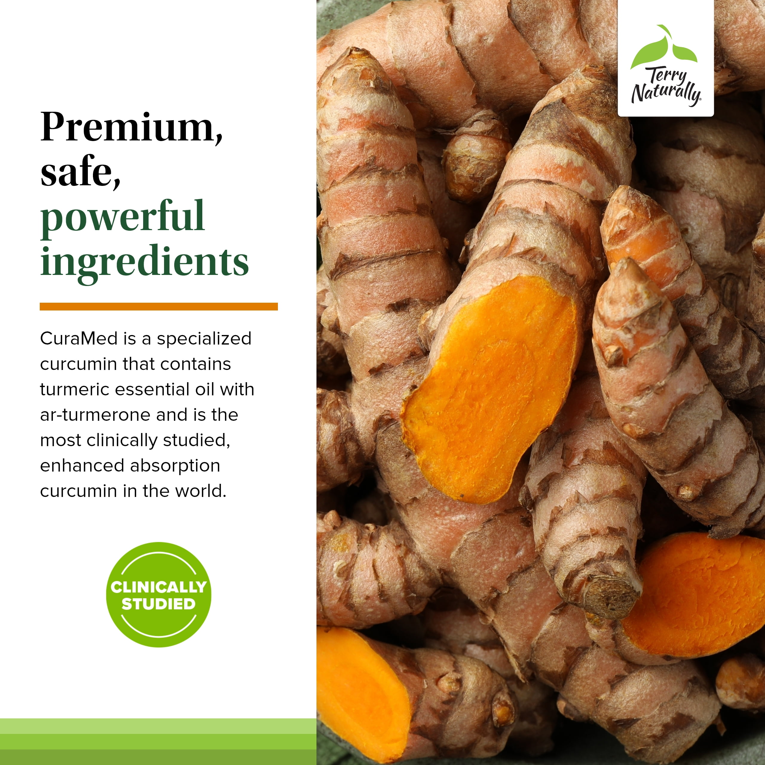 Terry Naturally CuraMed 375 mg 120 Softgels