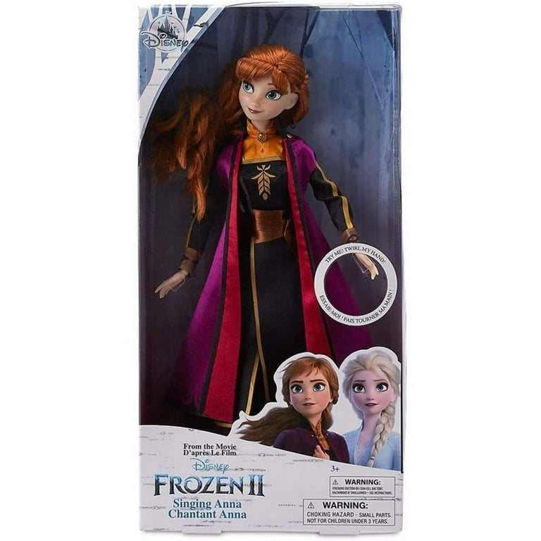 Frozen singing anna doll on sale