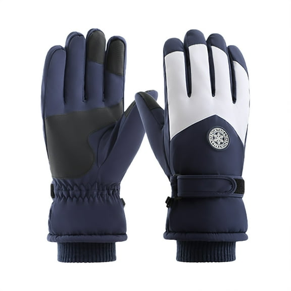 Dyfzdhu Knit Gloves Women Men Ski Thermal Warm Windproof Rainproof Cold Proof Ski Riding Warm Perfect For Cycling Running Hiking Freezer Work And Daily Activities Winter Gloves