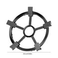 thumbnail image 3 of Cast Iron Gas Stove Wind Shield Ring | Flame Concentrator Burner Cover | Energy Saving Anti-Slip Universal Fit for Home Kitchen | 1 Iron Pot Rack | 25cm, 3 of 6