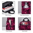 thumbnail image 3 of Balery Burgundy Tie Dye Mochila ligera para hombre y mujer: duradera e impermeable, ideal para la escuela, el trabajo, viajes y uso diario., 3 of 7