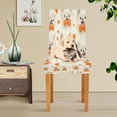thumbnail image 6 of BZSMCE Chairs Slipcovers Dining Chair Covers Pomeranian Party Creative Pattern, 6 of 7