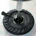 thumbnail image 3 of Round Stool Cover Barstool Slipcover Cushion Cover Replacement Black_33x10cm, 3 of 8