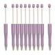 thumbnail image 1 of 10 bolígrafos de cuentas surtidos, bolígrafos de cuentas, bolígrafos de escritura novedosos para regalos de fiesta de bricolaje violetas, 1 of 9